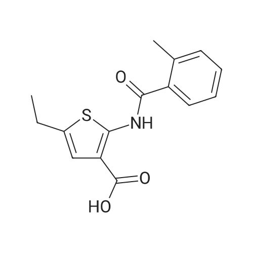 5-Ethyl-2-(2-methylbenzamido)thiophene-3-carboxylic acid