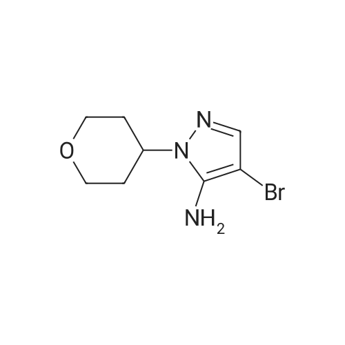 4-Bromo-1-(tetrahydro-2H-pyran-4-yl)-1H-pyrazol-5-amine