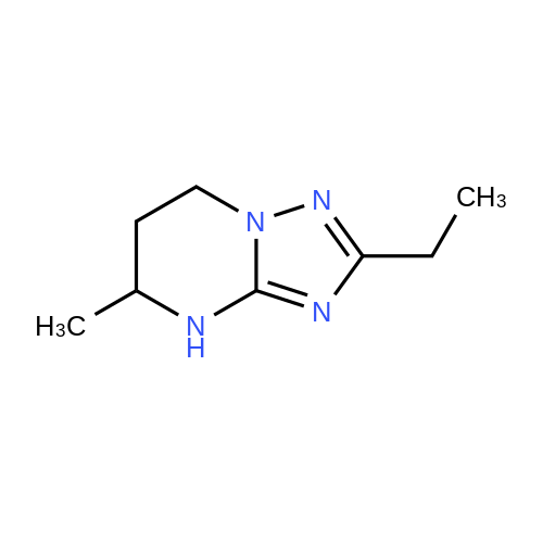 1702655-29-5|2-Ethyl-5-methyl-4H,5H,6H,7H-[1,2,4]triazolo[1,5-a ...