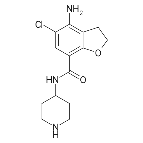 4-Amino-5-chloro-N-(piperidin-4-yl)-2,3-dihydrobenzofuran-7-carboxamide