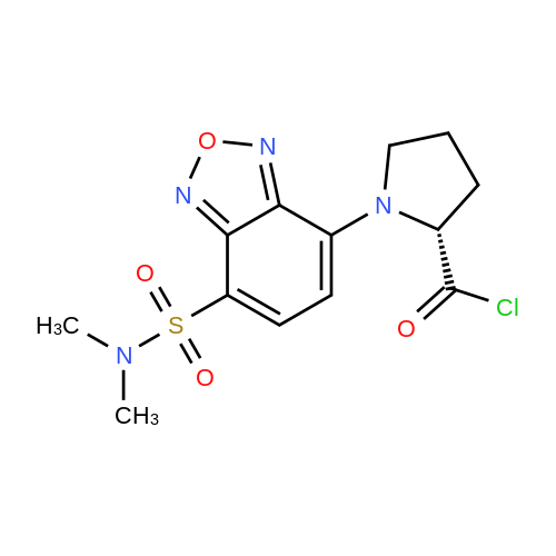 (R)-1-(7-(N,N-Dimethylsulfamoyl)benzo[c][1,2,5]oxadiazol-4-yl)pyrrolidine-2-carbonyl chloride