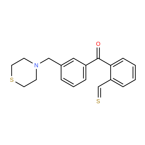 2-Thiomethyl-3'-thiomorpholinomethyl benzophenone