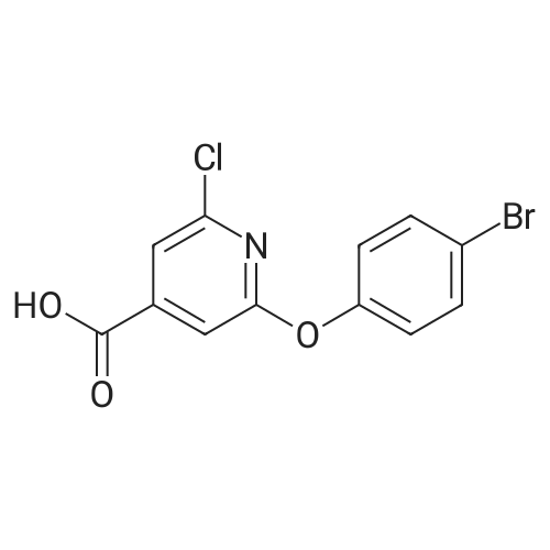 2-(4-Bromophenoxy)-6-chloroisonicotinic acid