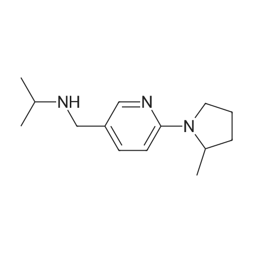 N-((6-(2-Methylpyrrolidin-1-yl)pyridin-3-yl)methyl)propan-2-amine
