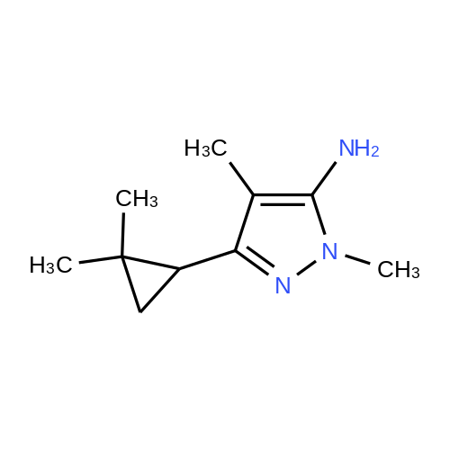 1695973-92-2|3-(2,2-Dimethylcyclopropyl)-1,4-dimethyl-1H-pyrazol-5 ...