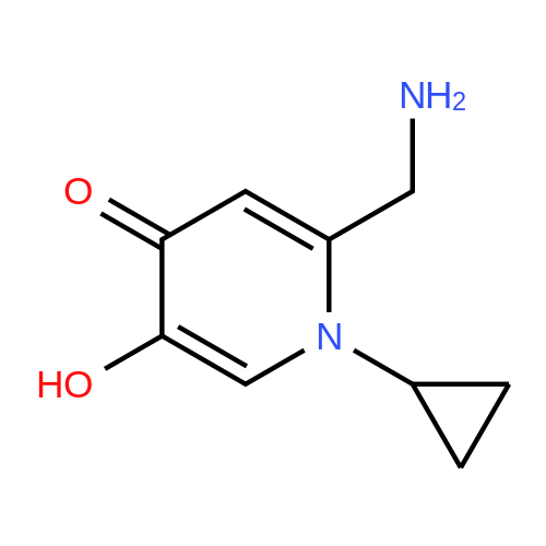 2-(Aminomethyl)-1-cyclopropyl-5-hydroxy-1,4-dihydropyridin-4-one