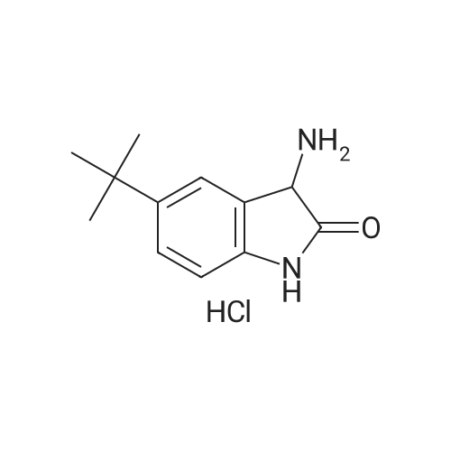 3-Amino-5-tert-butyl-2,3-dihydro-1H-indol-2-one hydrochloride