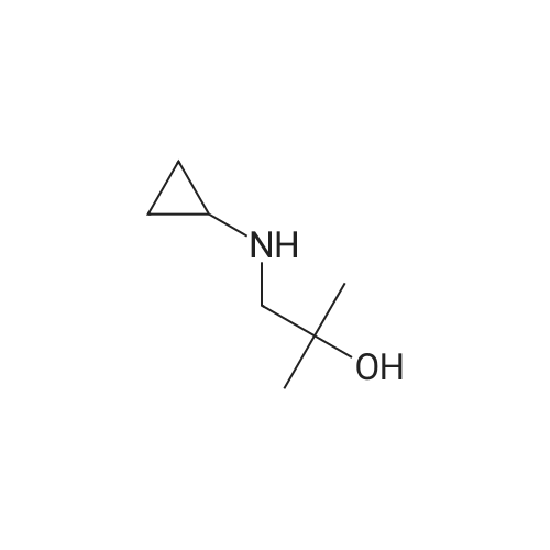1-(Cyclopropylamino)-2-methylpropan-2-ol