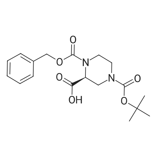 (S)-1-((Benzyloxy)carbonyl)-4-(tert-butoxycarbonyl)piperazine-2-carboxylic acid