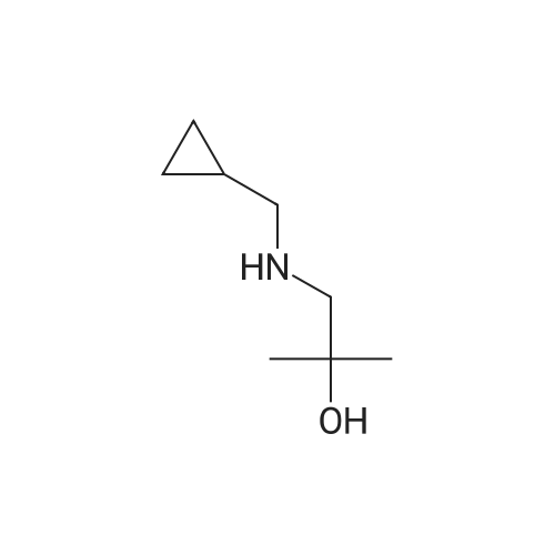 1-[(Cyclopropylmethyl)amino]-2-methylpropan-2-ol