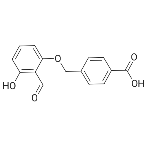 4-((2-Formyl-3-hydroxyphenoxy)methyl)benzoic acid