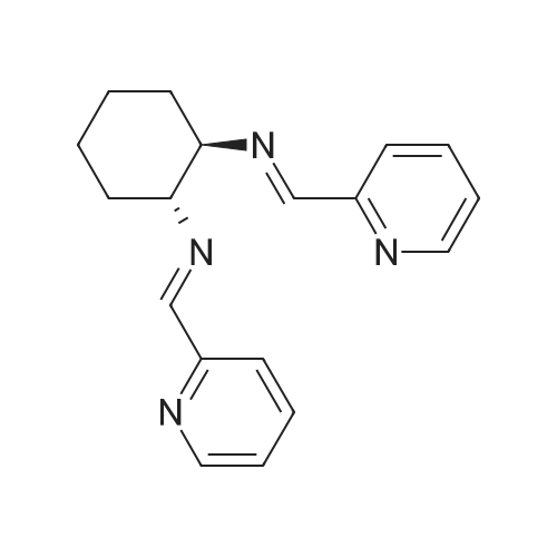 rel-N,N'-((1R,2R)-Cyclohexane-1,2-diyl)bis(1-(pyridin-2-yl)methanimine)