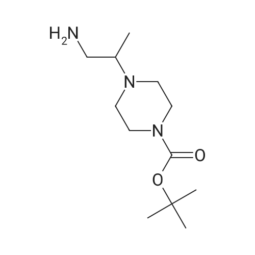 tert-Butyl 4-(1-aminopropan-2-yl)piperazine-1-carboxylate
