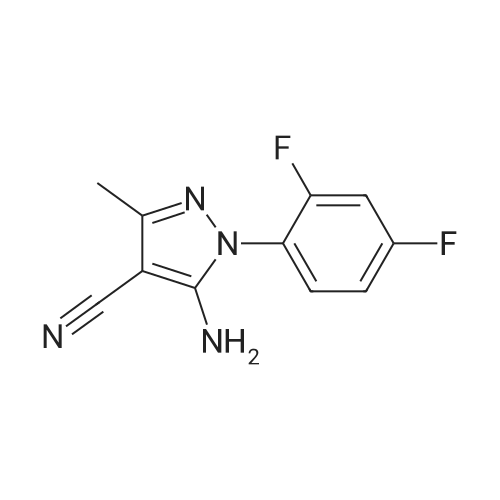 5-Amino-1-(2,4-difluorophenyl)-3-methyl-1H-pyrazole-4-carbonitrile