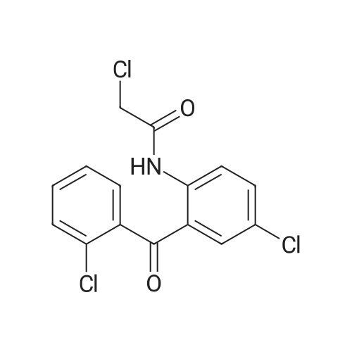 2-Chloro-N-(4-chloro-2-(2-chlorobenzoyl)phenyl)acetamide