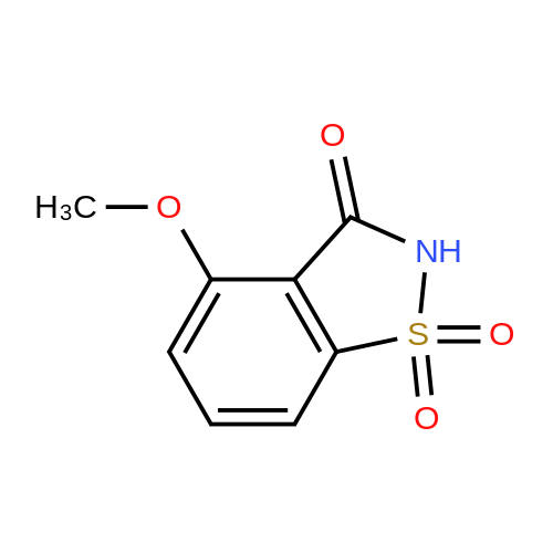 4-Methoxybenzo[d]isothiazol-3(2H)-one 1,1-dioxide