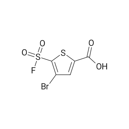 4-Bromo-5-(fluorosulfonyl)thiophene-2-carboxylic acid