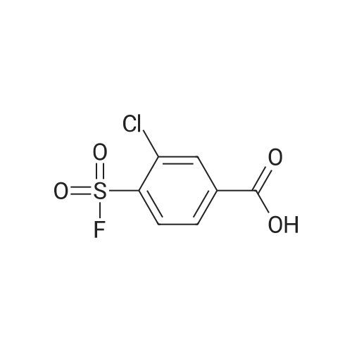 3-Chloro-4-(fluorosulfonyl)benzoic acid