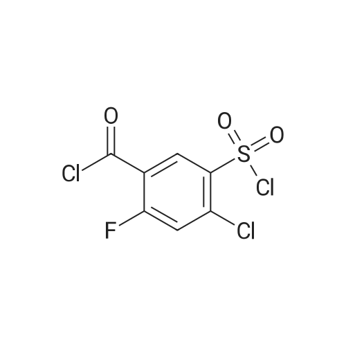 4-Chloro-5-(chlorosulfonyl)-2-fluorobenzoyl chloride