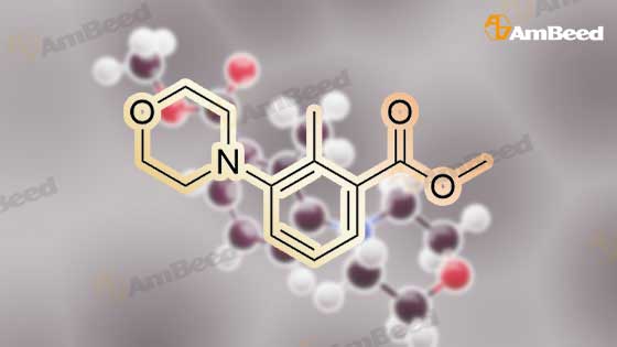 3d Animation Molecule Structure of 886497-09-2