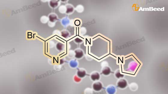 3d Animation Molecule Structure of 1314241-44-5