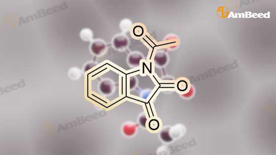 3d Animation Molecule Structure of 574-17-4