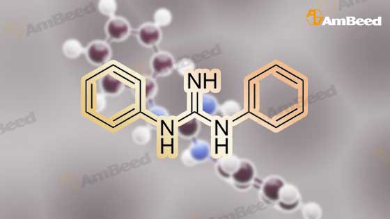 3d Animation Molecule Structure of 102-06-7