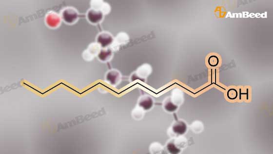 3d Animation Molecule Structure of 112-37-8