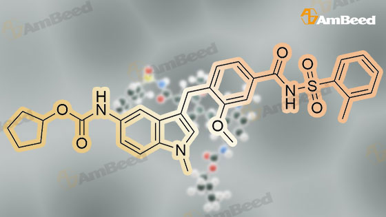 3d Animation Molecule Structure of 107753-78-6